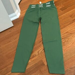 PINK Victoria's Secret Green Leggings